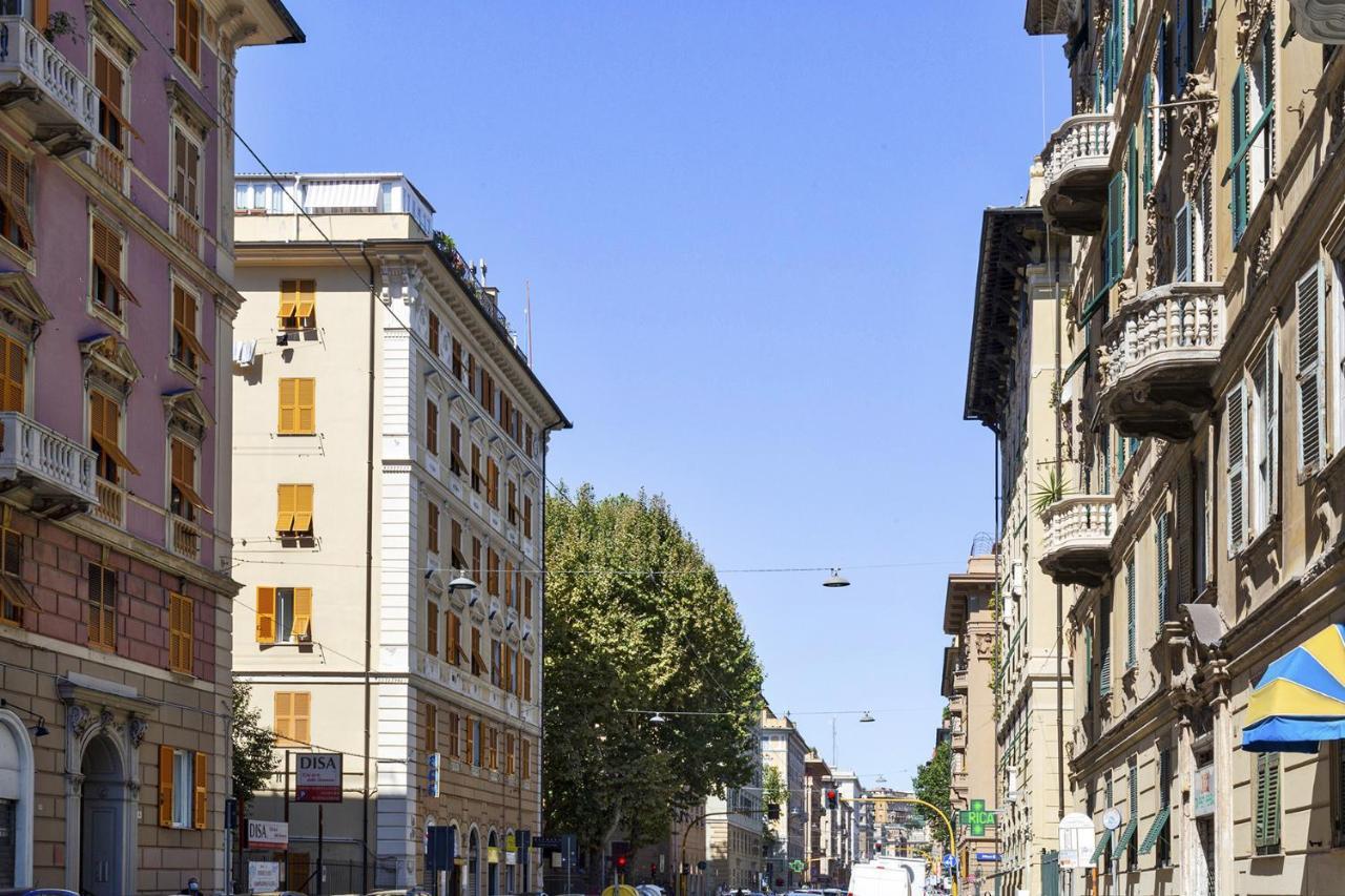 Colore E Stile Nel Centro Di Genova By Wonderful Italy Apartment Exterior foto