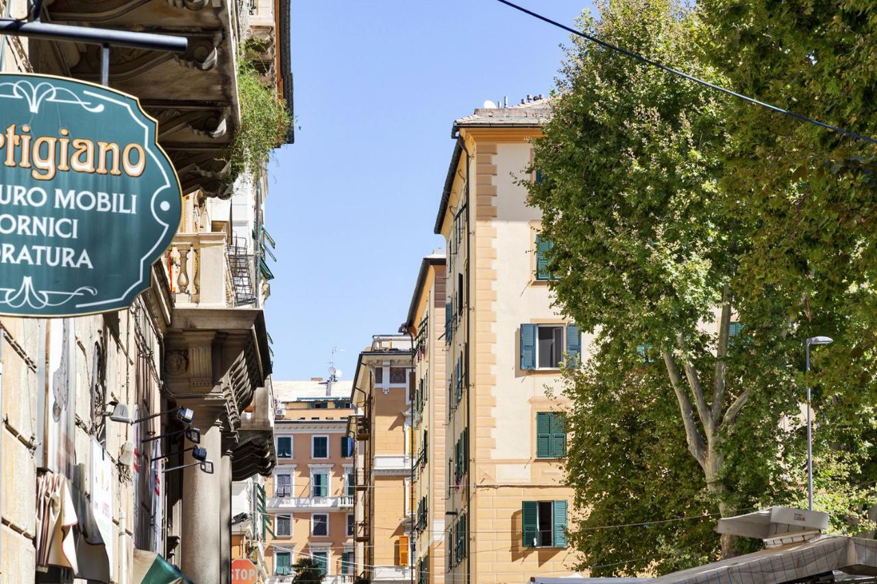 Colore E Stile Nel Centro Di Genova By Wonderful Italy Apartment Exterior foto